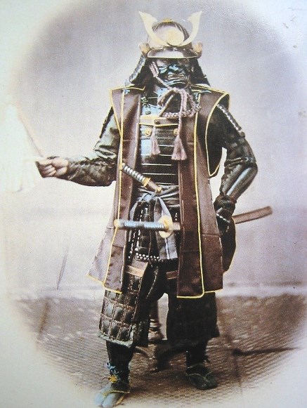 صوره نادرة لأحد محاربي الساموراي