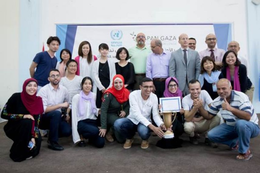 الفريق الفلسطيني إيكو هوم يفوز بجائزة يابانية للإبداع