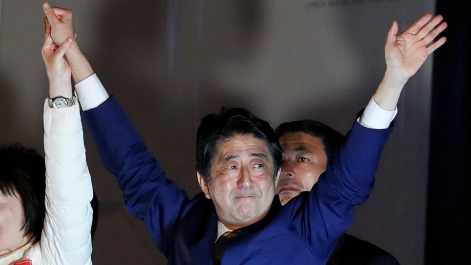 مستقبل اليابان مع شينزو آبيه