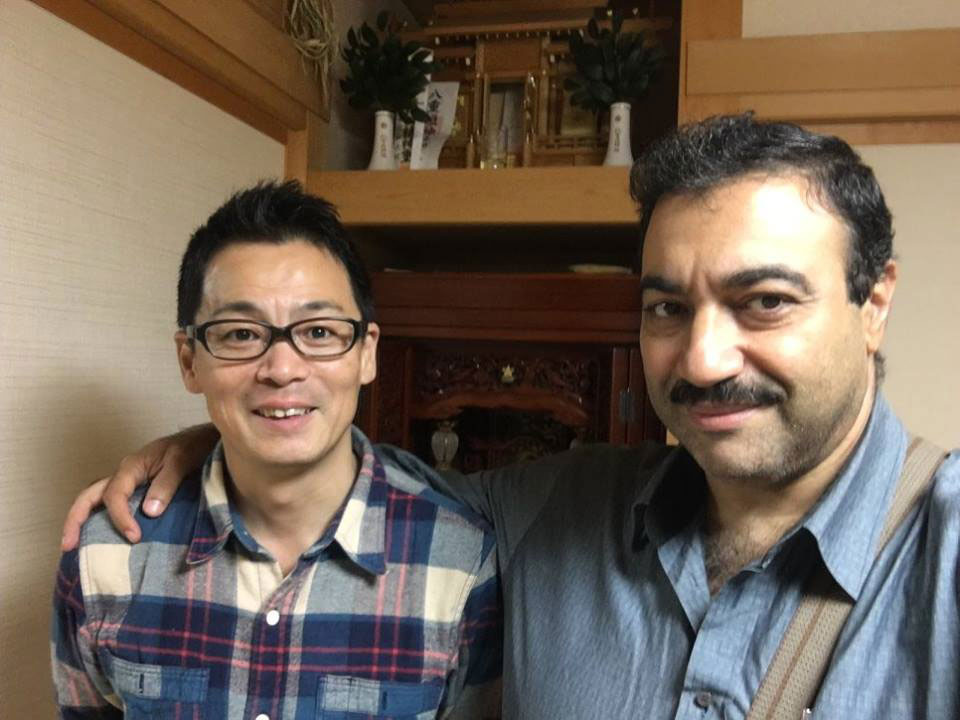 مع صديقي السيد ناكاغاوا