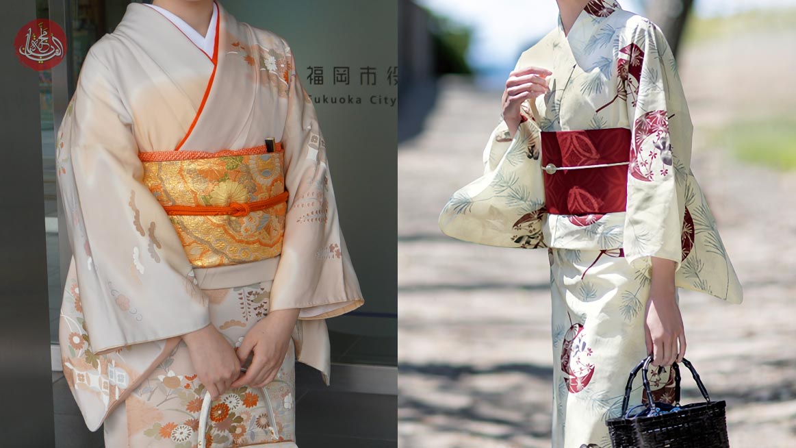 الفرق بين الكيمونو واليوكاتا (الأزياء التقليدية في اليابان)