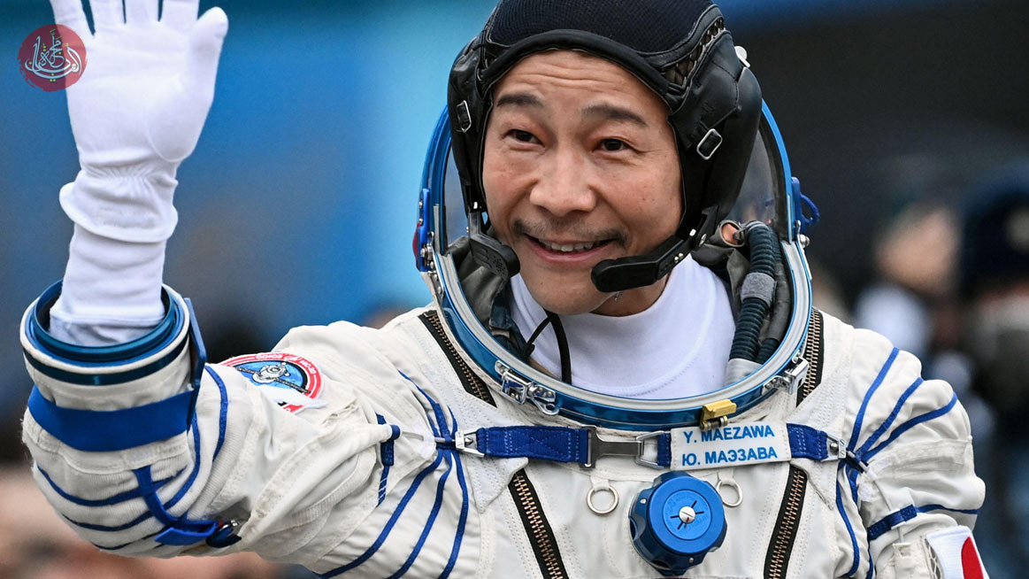 الملياردير يوساكو مايزاوا يصبح أول سائح ياباني يزور محطة الفضاء الدولية