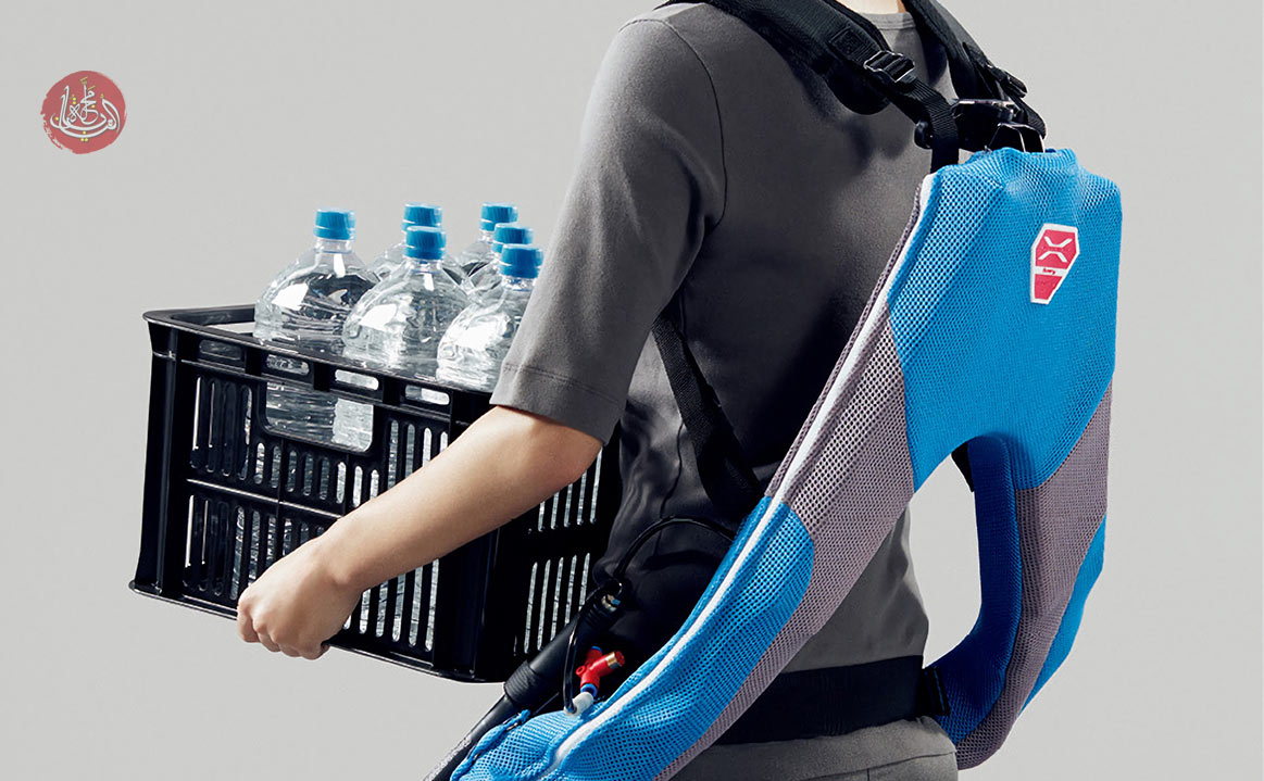 بحجم حقيبة ظهر، شركة يابانية تنتج هياكل آلية لحمل الأوزان