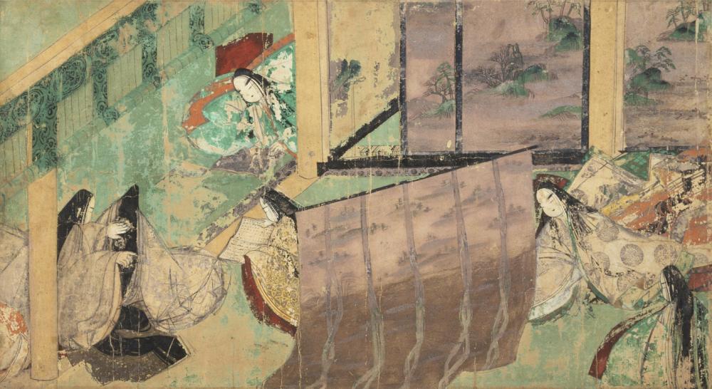 ملفوفة إيماكيمونو تعود إلى القرن الثاني عشر - عبر متحف كيوتو و ويكيميديا